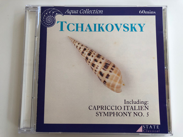 Tchaikovsky / Including: Capriccio Italien, Symphony No. 5 / 60 mins / Aqua Collection Audio CD 1989 / BGTD 001