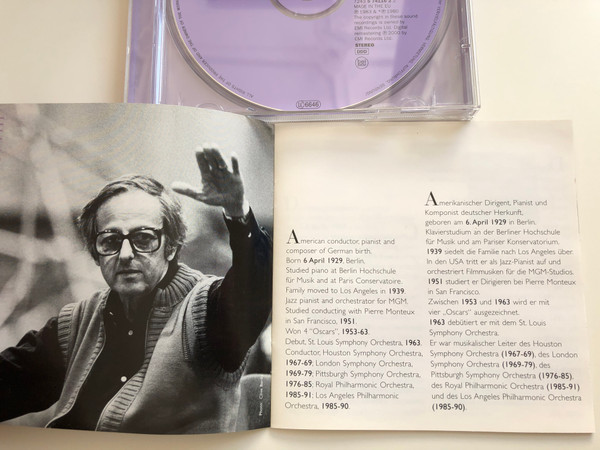 R. Strauss – Eine Alpensinfonie, Don Juan / Philadelphia Orchestra, Wiener Philharmoniker, Andre Previn / EMI Classics Audio CD 2000 Stereo / 7243 5 74116 2 2