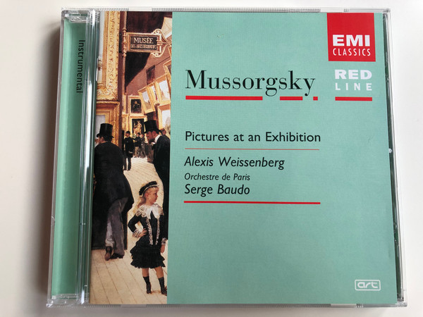 Mussorgsky - Pictures at an Exhibition / Alexis Weissenberg, Orchestre de Paris, Serge Baudo / EMI Classics Audio CD / 7243 5 73752 2 1