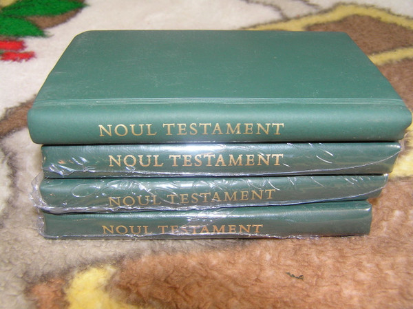 Romanian Green Pocket New Testament / Rumanian Noul Testament in limba Romana