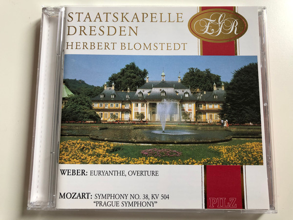 Staatskapelle Dresden - Herbert Blomstedt / Weber: Euryanthe, Overture / Mozart: Symphony No. 38 KV 504 "Prague Symphony'' / Pilz Audio CD 1990 Stereo / 44 2058-2