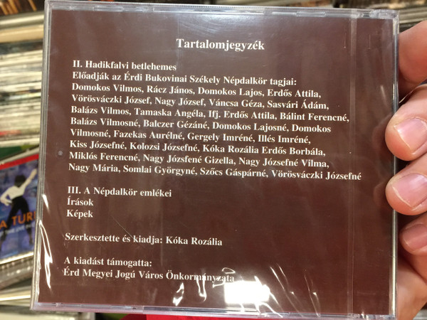 Érdi Bukovinai Székely Népdalkör ‎– 1971-2008. / Not On Label (Érdi Bukovinai Székely Népdalkör Self-released) ‎Audio CD 2008 / ÉBNK-71