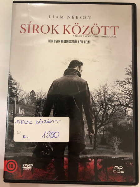 A Walk among the Tombstones DVD 2014 Sírok között / Directed by Scott Frank / Starring: Liam Neeson, Dan Stevens, David Harbour, Brian Bradley, Boyd Holbrook (5996471001231)