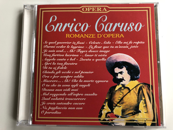 Enrico Caruso - Romanze D'Opera / Sarabandas srl Audio CD 1996 / CD 54507