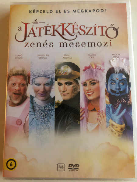  A Játékkészítő DVD 2016 The Game Creator / zenés mesemozi / Directed by Zsolt László, György Böhm / Starring: Szabó Győző, Oroszlán Szonja, Stohl András, Radics Gigi, Hajdu Steve (5999886210861)