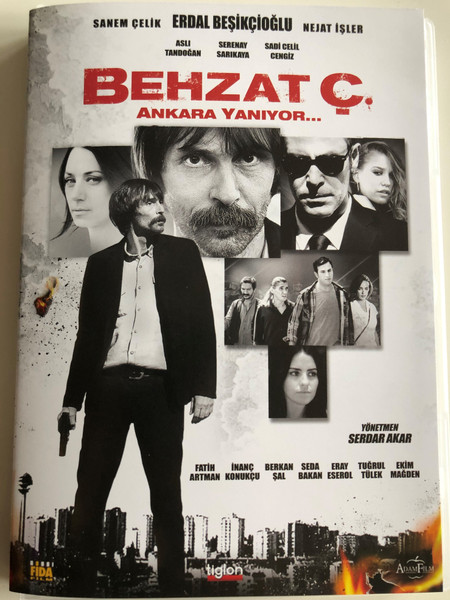 Behzat Ç Ankara Yanıyor DVD 2013 / Directed by Serdar Akar / Starring: Erdal Beşikçioğlu, Nejat İşler, Fatih Artman, Aslı Tandoğan, İnanç Konukçu, Berkan Şal, Seda Bakan (8697333003154)