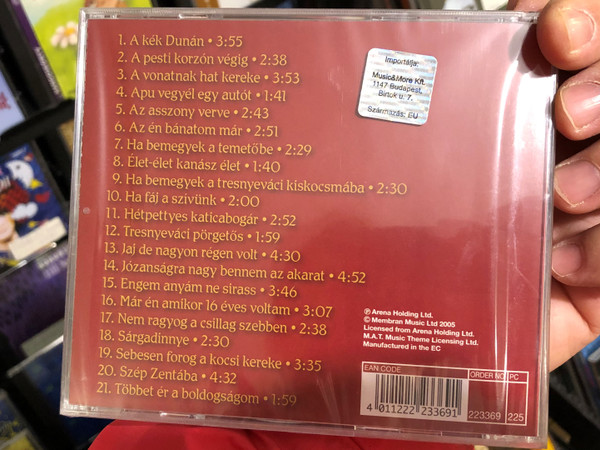 Tresnyeváci Ászok ‎– Vajdasági Lakodalmas N° 1 / Aréna Holding ‎Audio CD 2005 / 223369