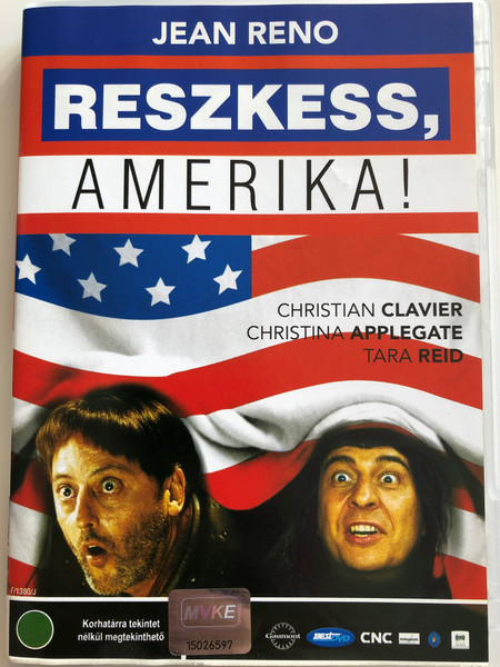 Les visiteurs en Amérique DVD 2001 Reszkess, Amerika (Just Visiting) / Directed by Jean-Marie Gaubert / Starring: Jean Reno, Christina Applegate, Christian Clavier, Malcolm McDowell, Tara Reid, Bridgette Wilson (5998133189905 -)