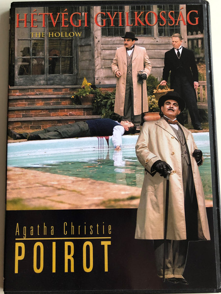 Agatha Christie's Poirot: The Hollow DVD 2004 Poirot: Hétvégi gyilkosság / Directed by Simon Langton / Starring: David Suchet, Edward Fox, Tom Georgeson, Jonathan Cake, Jamie de Courcey (5999546330410)