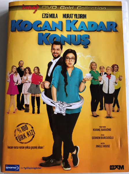 Kocan Kadar Konuş DVD 2015 Husband factor / Directed by Kivanç Baruönü / Starring: Ezgi Mola, Murat Yıldırım (8697762828663)