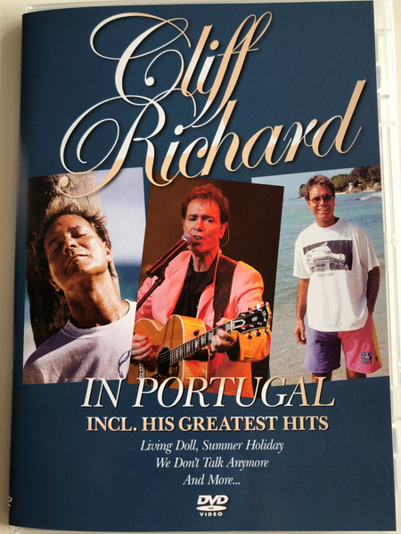 Cliff Richard in Portugal DVD 2005 / Including his greatest hits / Living Doll, Summer Holiday, We Don't Talk Anymore and more... / Zyx music (090204828357)