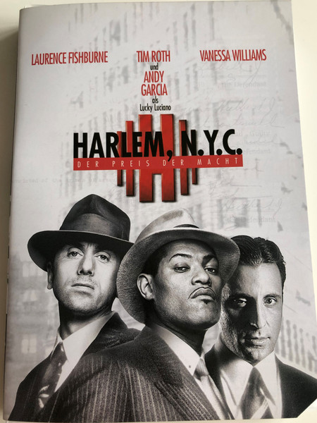 Hoodlum DVD 1997 Harlem, N.Y.C Der Preis Der Macht / Directed by Bill Duke / Starring: Laurence Fishburne , Tim Roth, Vanessa Williams, Andy García (4010232006844)