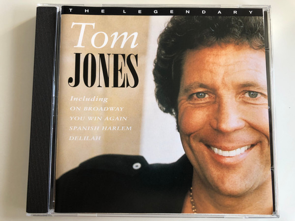 The Legendary Tom Jones / Including On Broadway, You Win Again, Spanish Harlem, Delilah / Pegasus Audio CD 1999 / PEG CD 210