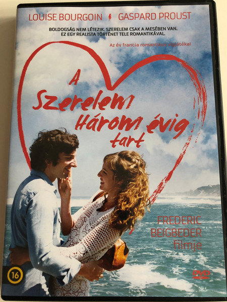 L'amour dure trois ans DVD 2011 A Szerelem három évig tart / Directed by Frédéric Beigbeder / Starring: Gaspard Proust, Louise Bourgoin (5999546336207)