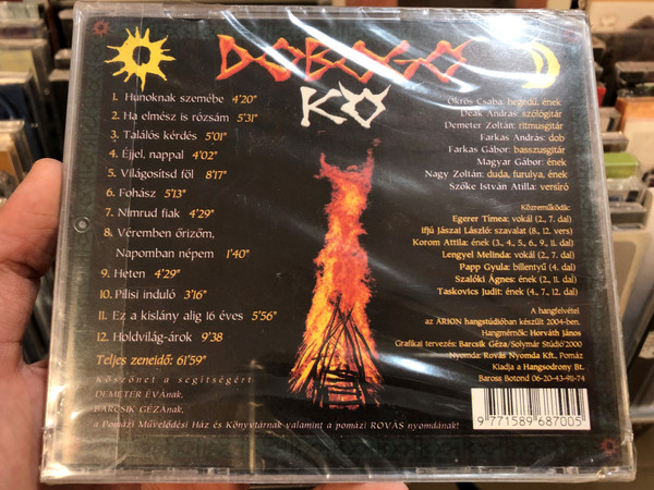 Dobogó Kő / Hangsodrony Bt. Audio CD 2004 / DKCD 001