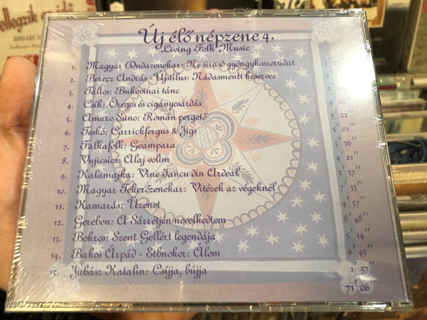 Új Élő Népzene 4. / Living Village Music / Táncház Egyesület ‎Audio CD 1999 / FMVMCD 004