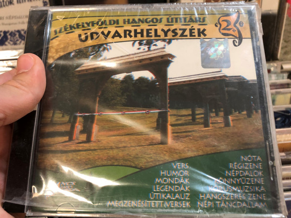 Székelyföldi Hangos Utitárs 2. Udvarhelyszék / Vers, Humor, Mondak, Legendak, Utikalauz, Megzenesitett Versek, Nota, Regizene, Nepdalok, Hangszeres Zene, Nepi Tancdallam / Dancs Market Records ‎Audio CD / DMR-091