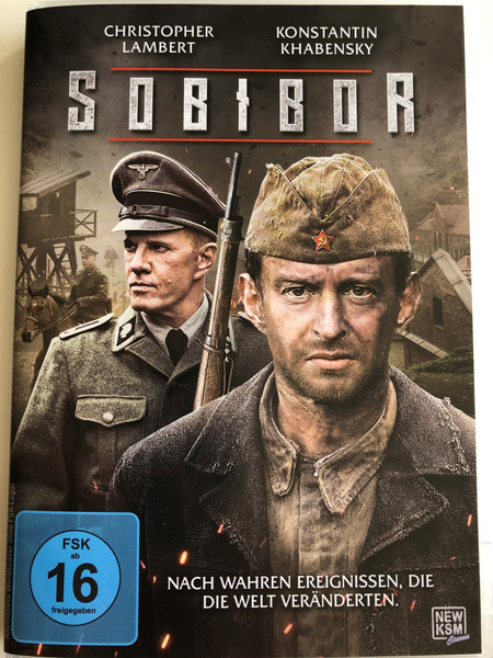 Sobibor DVD 2018 Собибор / Directed by Konstantin Khabensky / Starring: Konstantin Khabensky, Christopher Lambert, Michalina Olszanska, Wolfgang Cerny, Maximilian Dirr (4260495769509)