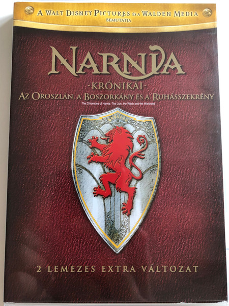 The Chronicles of Narnia: The Lion, the Witch and the Wardrobe 2x DVD Extra edition 2005 Narnia krónikái - Az oroszlán, a boszorkány és a ruhásszekrény / Directed by Andrew Adamson / Starring: William Moseley, Anna Popplewell, Skandar Keynes, Georgie Henley, Tilda Swinton (5996255720006)