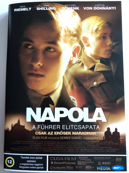 Napola – Elite für den Führer DVD 2004 A Führer Elitcsapata (Before the fall) / Directed by Dennis Gansel / Starring: Max Riemelt, Tom Schilling, Michael Schenk, Justus Von Dohnányi (5998133170439)