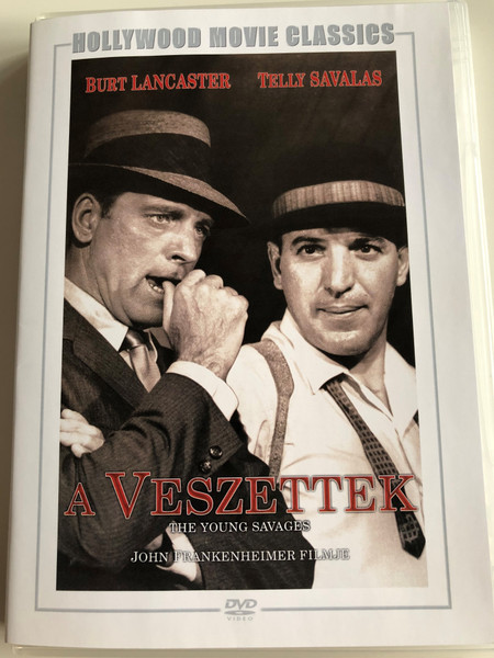 The Young Savages DVD 1961 A Veszettek / Directed by John Frankenheimer / Starring: Burt Lancaster, Telly Savalas / Hollywood movie classics (5999546333015)