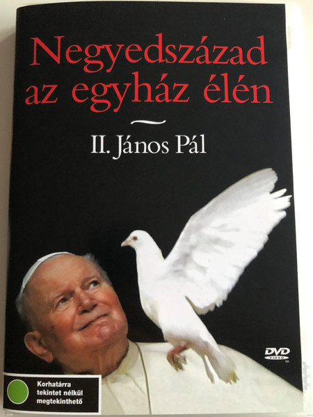 Negyedszázad az egyház élén - II. János Pál DVD 2005 Pope John Paul II. / Documentary about the life of Catholic Pope Karol Józef Wojtyła (5990501940002-) 