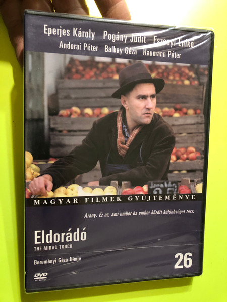 Eldorádó DVD 1988 The Midas Touch / Directed by Bereményi Géza / Starring: Eperjes Károly, Pogány Judit, Tóth Barnabás, Eszenyi Enikő / Magyar Filmek Gyűjteménye 26 (5999546331240) 