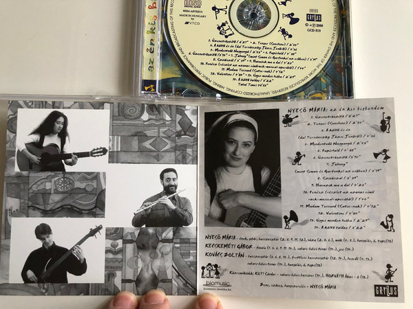 Nyeső – Az Én Kis Bigbendem / Gryllus ‎Audio CD 2000 / GCD 019