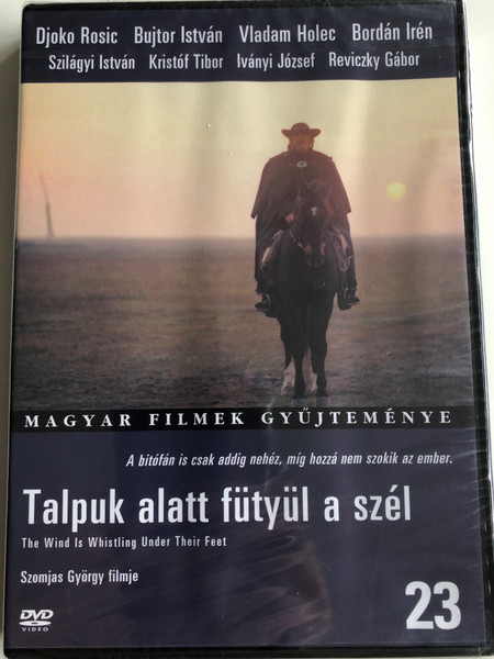 Talpuk alatt fütyül a szél DVD 1976 The Wind is Whistling unter their feet / Directed by Szomjas György / Starring: Djoko Rosic, Bujtor István, Valadam Holec, Bordán Irén / Magyar Filmek gyűjteménye 23 (5999546331158)