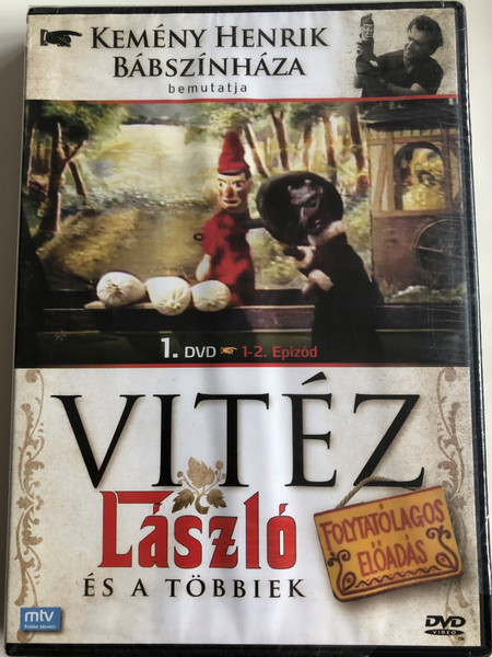 Vitéz László és a többiek 1. DVD / Epizód 1-2. / Kemény henrik Bábszínháza / Hungarian Puppet play / Episodes 1-2 / Directed by Szabó Attila (5999884941033)