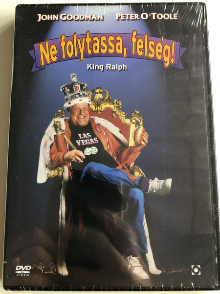 King Ralph DVD Ne folytassa, felség! / Directed by David S. Ward / Starring: John Goodman, Peter O'toole (5999544254336)