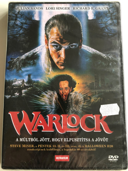 Warlock DVD 1989 A Múltból jött, hogy elpusztítsa a jövőt / Directed by Steve Miner / Starring: Julian Sands, Lori Singer, Richard E. Grant (5999882817620)