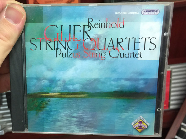 Reinhold Glier - String Quartets / Pulzus String Quartet / Hungaroton Classic Audio CD 2006 Stereo / HCD 32401