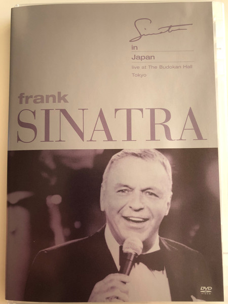 Frank Sinatra in Japan DVD 1985 Live at the Budokan Hall, Tokyo / Directed by Joe Parnello / Produced by Danny O'Donovan (685738405725)