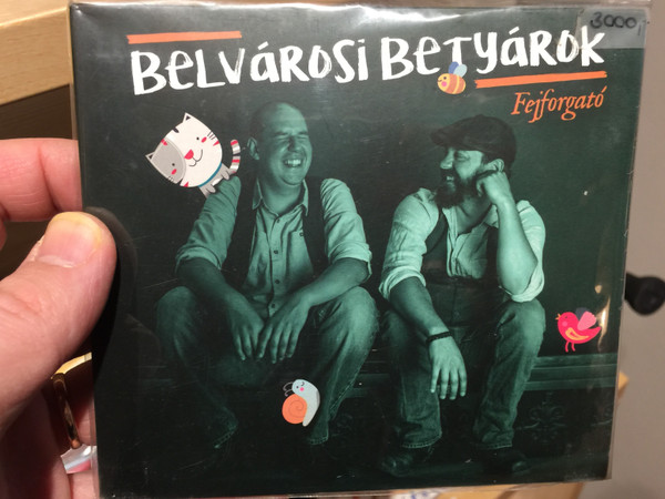 Belvárosi Betyárok ‎– Fejforgató / Gryllus ‎Audio CD 2016 / GCD 180