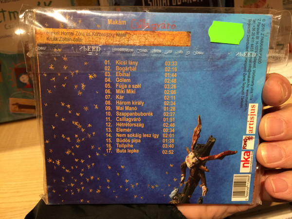 Makám ‎– Csillagváró / Z Paraván Kiadó Audio CD 2010 / ZPCD 012