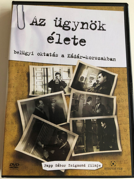  Az ügynök élete DVD 2004 Belügyi oktatás a Kádár-korszakban / The life of an Agent / Directed by Papp Gábor Zsigmond / Clips from top secret training films for the Hungarian secret police (5999544242715)