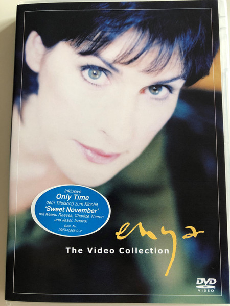 Enya The video Collection DVD 2001 / Orinoco Flow, Evening Falls, Storms in Africa, Book of Days, On My way Home / Warner Music / Enya - A Life in Music (809274056825)