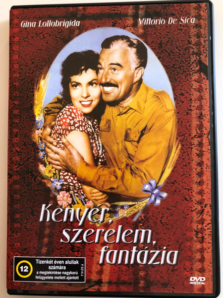 Pane, Amore e Fantasia DVD 1953 Kenyér, szerelem, fantázia (Bread, Love and Dreams) / Directed by Luigi Comencini / Starring: Vittorio De Sica, Gina Lollobrigida (5996051438594)