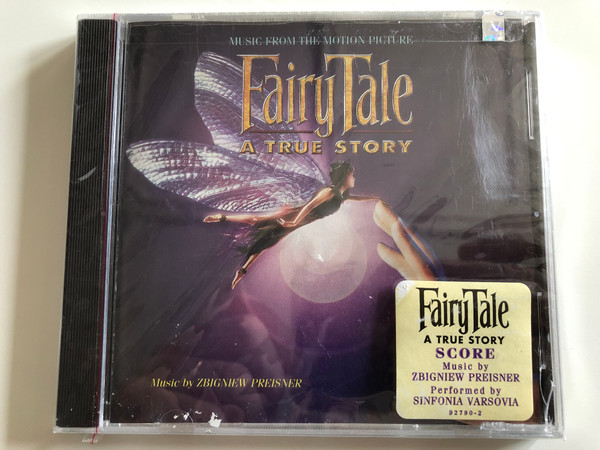 Music From The Motion Picture - FairyTale: A True Story / Music by Zbigniew Preisner ‎/ Performed by Sinfonia Varsovia / Icon Records Audio CD 1997 / 92790-2