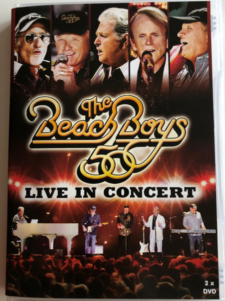  The Beach boys 50 2DVD Live in concert, Doin' it again / 50th Anniversary concert / Catch a Wave, I get around, Good Vibrations, Kokomo, Fun, fun, fun (602537221950)