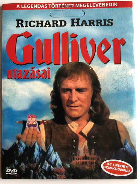 Gulliver's Travels DVD 1977 Gulliver utazásai / Directed by Peter R. Hunt / Starring: Richard Harris, Catherine Schell, Norman Shelley, Meredith Edwards (5999557441273)