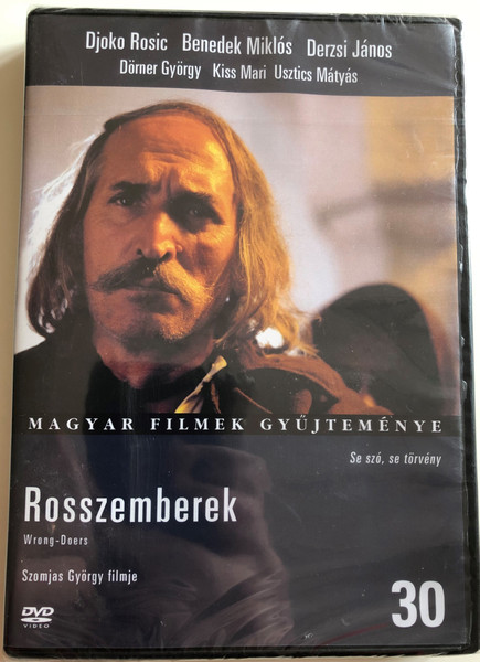 Wrong-Doers DVD 1979 Rosszemberek / Directed by Szomjas György / Starring: Djoko Rosic, Benedek Miklós, Derzsi János / Magyar Filmek gyűjteménye 30. (5999546331837)