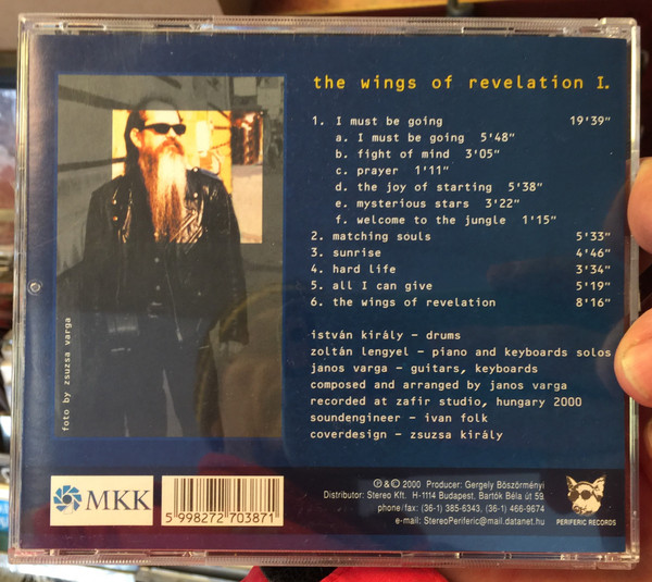 Janos Varga Project ‎– The Wings Of Revelation I. / Periferic Records ‎Audio CD 2000 / BGCD 064