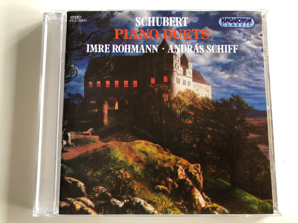 Schubert - Piano Duets / Imre Rohmann, András Schiff ‎/ Hungaroton ‎Classic Audio CD 1995 Stereo / HCD 11941