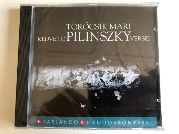 Törőcsik Mari ‎– Kedvenc Pilinszky Versei / Parlando Hangoskönyvkiadó ‎Audio CD 2006 / ISBN 963869219-7
