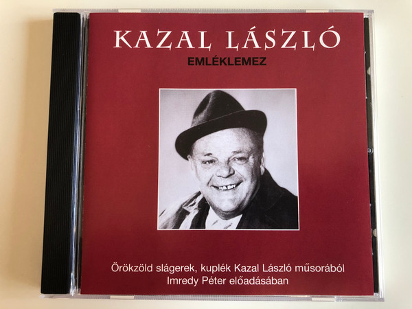 Kazal László - Emléklemez / Orokzold slagerek, kuplek Kazal Laszlo musorabol Imredy Péter ‎eloadasaban / FF Film & Music ‎Audio CD 2008 / B687892