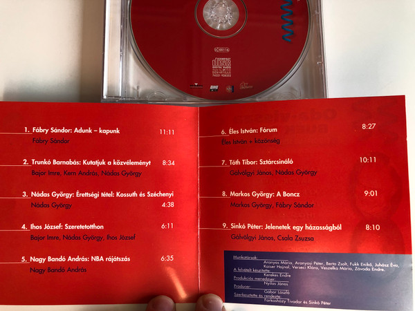 Oda-vissza, Buek 2002 / A Radiokabare Szilveszteri Musorabol / Szovivo: Fabry Sandor / Szerkeszto-rendezo: Farkashazy Tivadar es Sinko Peter / Magyar Radio Audio CD 2002 / 74321 928252