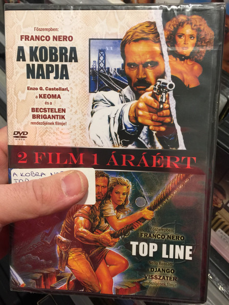 Il giorno del Cobra 1980 A kobra napja - Top Line 1988 DVD / 2 Movies on 1 disc / Directed by Enzo G. Castellaro, Nello Rossati / Starring: Franco Nero, Sybill Danning, Maria Maranzana / Day of the cobra & Top line (5999882817705)
