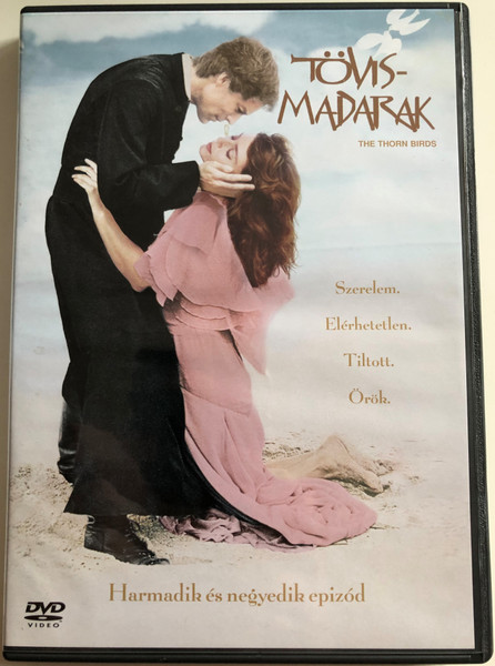 The Thorn Birds DVD 1983 Tövismadarak Episodes 3 & 4 / Directed by Daryl Duke / Starring: Richard Chamberlain, Rachel Ward, Jean Simmons, Ken Howard (5999048908513)